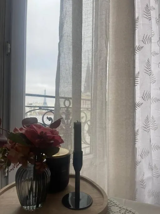 Appartamento Superbe Studio Vue Tour Eiffel 15